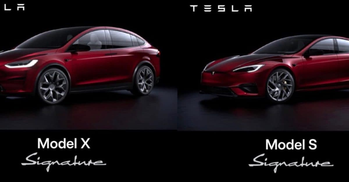 Tesla doing final 'Signature Series' run of Model S and X Plaid — starts at $159,420 | Electrek