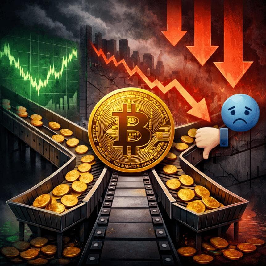 Bitcoin Returns To Distribution Phase Amid Crypto Sentiment Slump