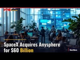 SpaceX Acquires Anysphere for $60 Billion | Top 10 News June 17, 2026 #Shorts
