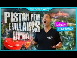 Major Piston Peak & Villains Land Update At Magic Kingdom! Layout Confirmed, Buildings, Foundations!