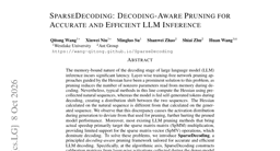 SparseDecoding: Decoding-Aware Pruning for Accurate and Efficient LLM Inference