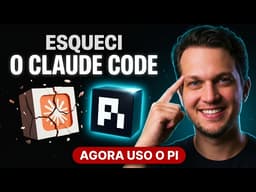 Pi: O substituto do Claude Code? Um agente minimalista e INSANO! (Pi Coding Agent)