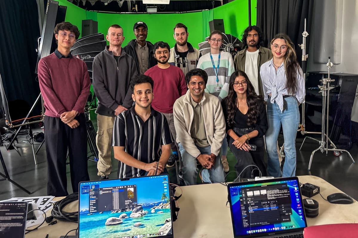 Ulster University hosts landmark Derry-Mumbai virtual production film lab