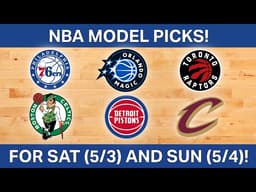 NBA ROUND 1 GAME 7 MODEL PREDICTIONS! *2026*