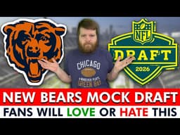 Chicago Bears Fans Will Either LOVE or HATE My Latest Mock Draft