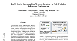PACE-Bench: Benchmarking Physics Adaptation via Code Evolution in Dynamic Environments