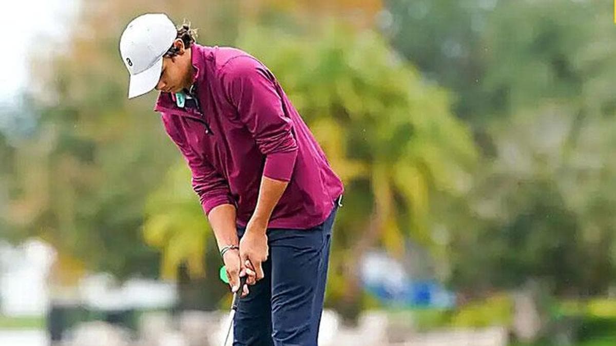 Charlie Woods Hovers Near Cut Line After Challenging ...