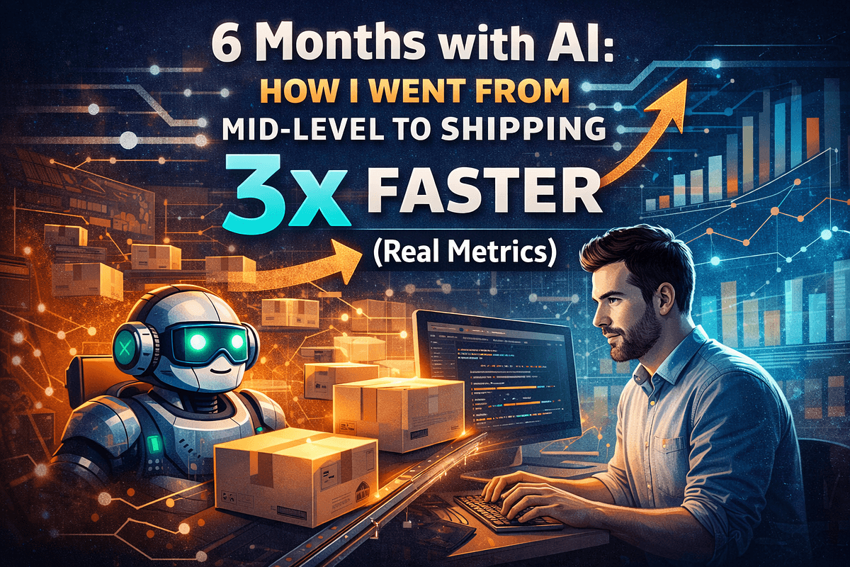 6 Months with AI: How I Went from Mid-Level to Shipping 3x Faster (Real Metrics) | by Anand Panchal | Feb, 2026 | Medium