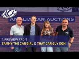 Classic Auction Preview with Sammy The Car Girl and That Car Guy Dom. #classiccars
