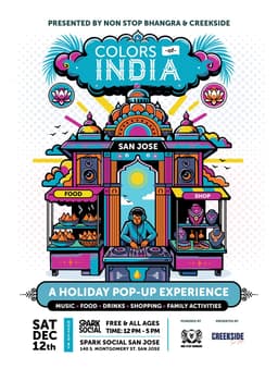 "Colors of India" Free Holiday Pop-Up Indian Food Fest ...
