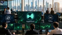 Crypto Price Today: XLM Breaks Out as Hyperliquid Leads Altcoin Rally