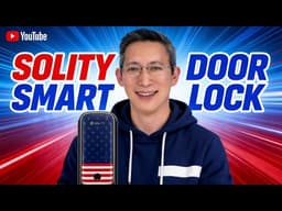I Replaced My Door Lock With THIS… Solity GT5BK Smart Door Lock
