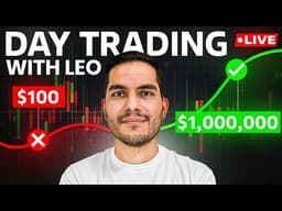 [LIVE] NASDAQ Trading Sunday Open w/ Leo – OIL, GOLD, SPY, QQQ, ES | Real-Time Day Trading Strategy