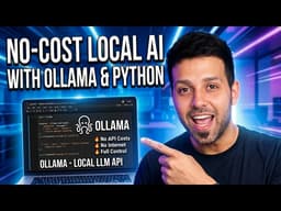 Run LLMs Locally with Ollama + Python (Full Tutorial with Code Examples)