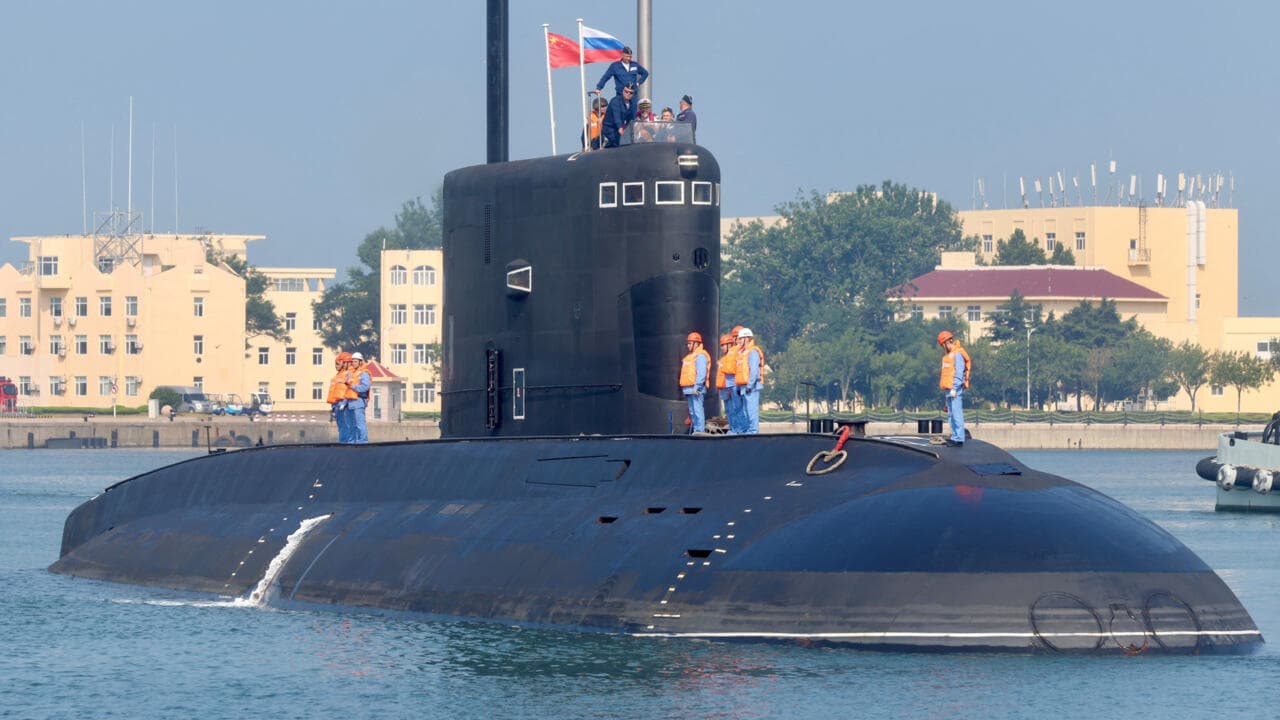 中俄军演今日开启，中国核潜艇同步试射导弹，北京称已提前 ...