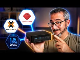 ¿Puede este mini PC ejecutar IA local, OpenClaw y Proxmox? | Chuwi Aubox X