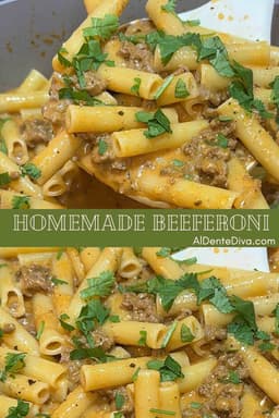 EASY HOMEMADE BEEFARONI
