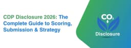 CDP Disclosure 2026: Complete Guide to Scoring, Submission & Strategy