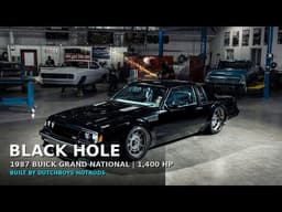 BLACK HOLE: 1987 Buick Grand National GNXS | Twin-Turbo 427 LS7 1,400HP | Full Build Story