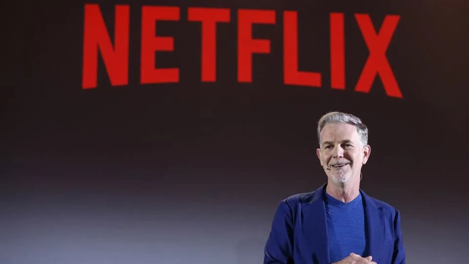 Netflix chairman and co-founder to step down from board in June - AOL