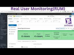 [Datadog Tutorial] RUM (Real User Monitoring) Monitoring on Kubernetes Container Based App | Bits AI