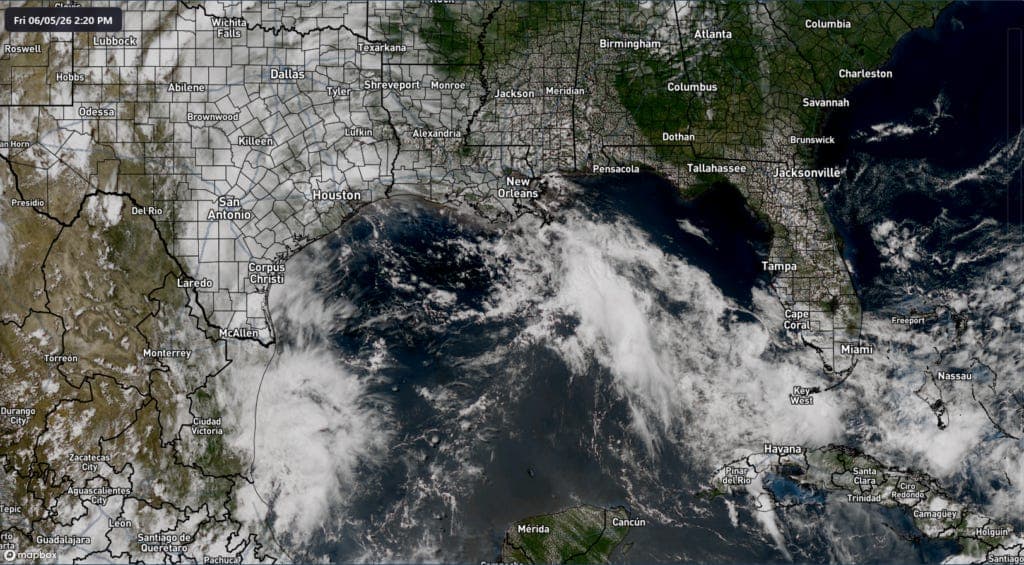 Quiet for now, but could the Gulf begin to stir soon?