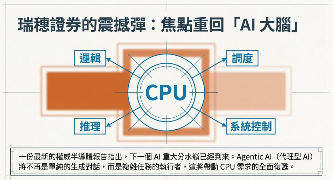 【大叔備忘錄】Agentic AI 引爆的 CPU 復興