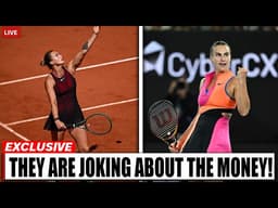 Aryna Sabalenka Slams Roland Garros Over Prize Money
