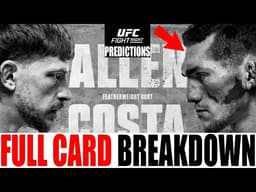 The Breakdown You NEED Before UFC Fight Night Allen vs Costa