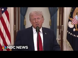 Trump pulls out ‘big rhetorical guns’ to try to make his case for the war with Iran