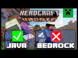 POR QUE APENAS A JAVA RECEBE ATUALIZAÇÃO DE 1° DE ABRIL E A BEDROCK FICA SEM?