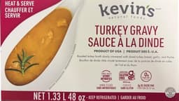Kevin's Natural Foods turkey gravy recalled over ...