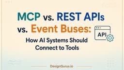 MCP vs. REST APIs vs. Event Buses - System Design Nuggets