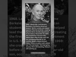 LaNada War Jack: Berkeley's First Native Student Who Occupied Alcatraz With Her Toddler Son