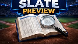 Main Slate 9-26