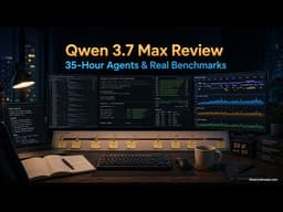 Qwen 3.7 Max Review: 35 Hour Agents, Real Benchmarks, And The Awkward GPT 5.5 Question