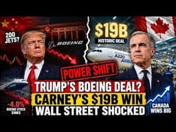 BREAKING: Trump's Boeing Deal Collapses as Carney ...