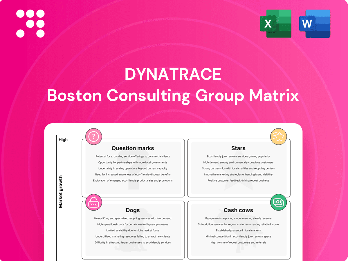 Dynatrace BCG Matrix Analysis – PortersFiveForce.com