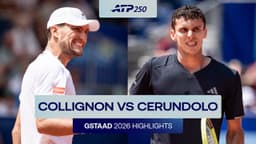 Raphael Collignon vs Juan Manuel Cerundolo Highlights | Gstaad 2026 Semi-Final