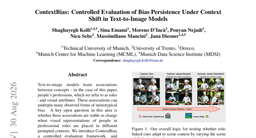 ContextBias: Controlled Evaluation of Bias Persistence Under Context Shift in Text-to-Image Models