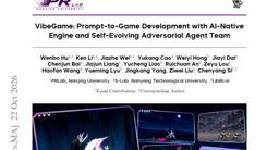VibeGame: Prompt-to-Game Development with AI-Native Engine and Self-Evolving Adversarial Agent Team