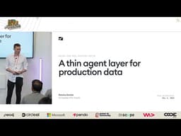 Architecture for AI Agent Access to Production Data - Karolus Sariola