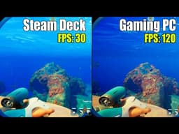 Subnautica 2 on Steam Deck vs. Gaming PC and Xbox Series S