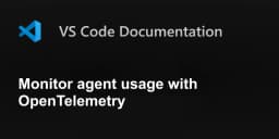 Monitor agent usage with OpenTelemetry
