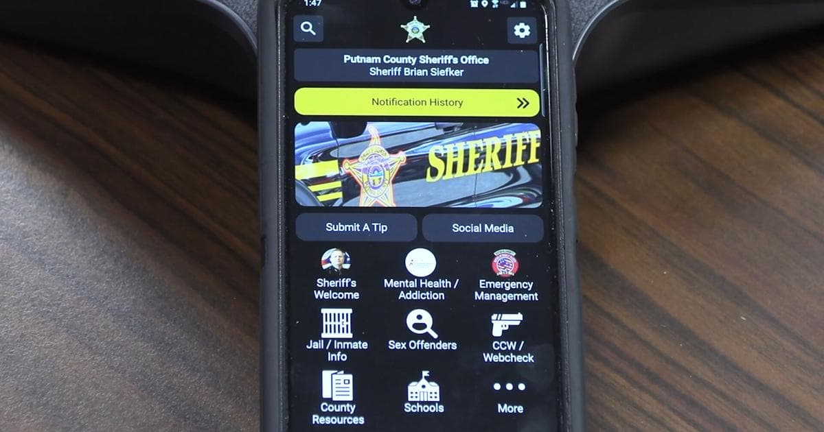 Putnam County Sheriff’s Office launches new App to improve public communication | News | hometownstations.com