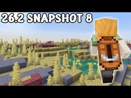 Surface Sulfur Caves & Free Capes! - Minecraft 26.2 Snapshot 8