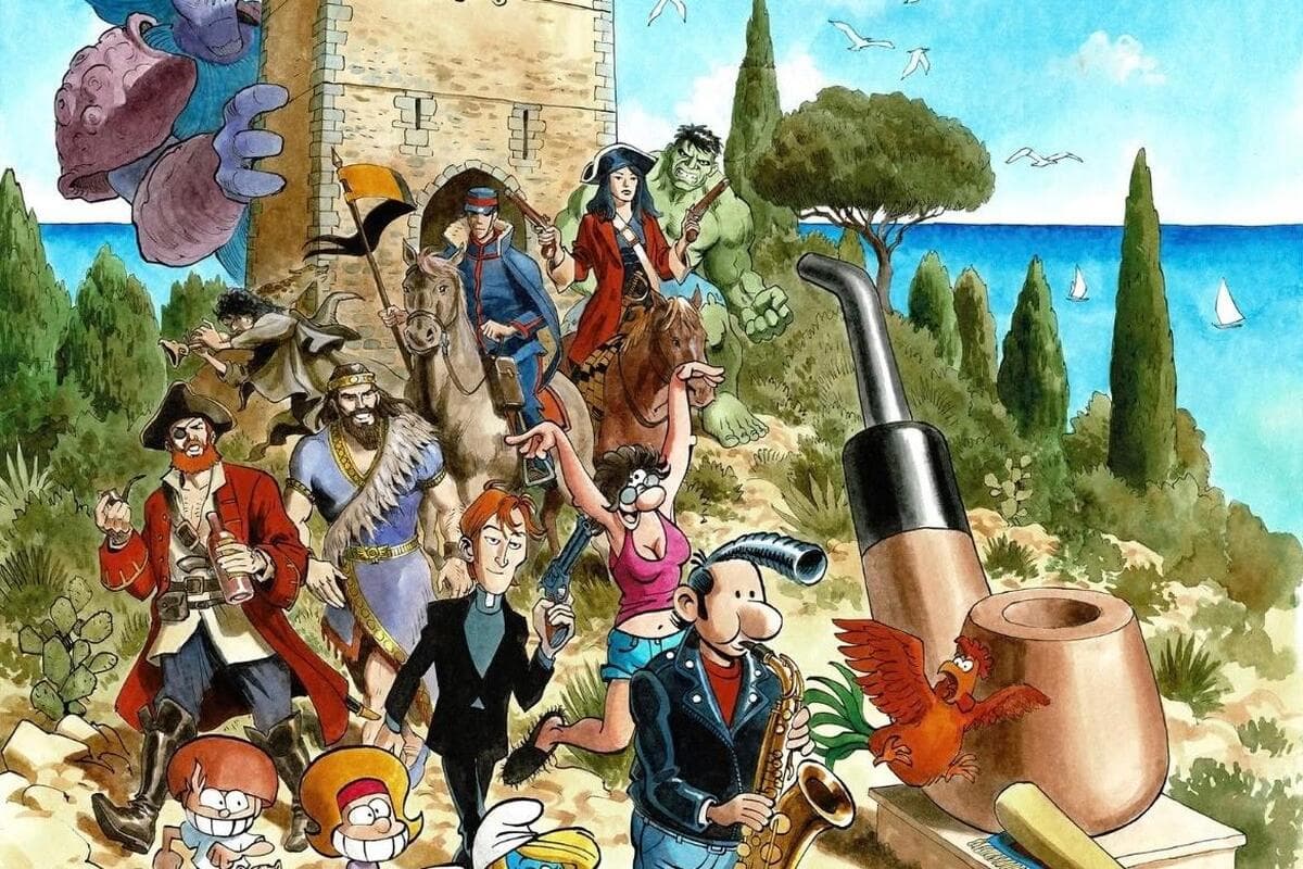 Spirou, Lucien, Les Déblok… Rencontrez vos illustrateurs de BD préférés dans un festival de bulles durant trois jours dans le golfe de Saint-Tropez