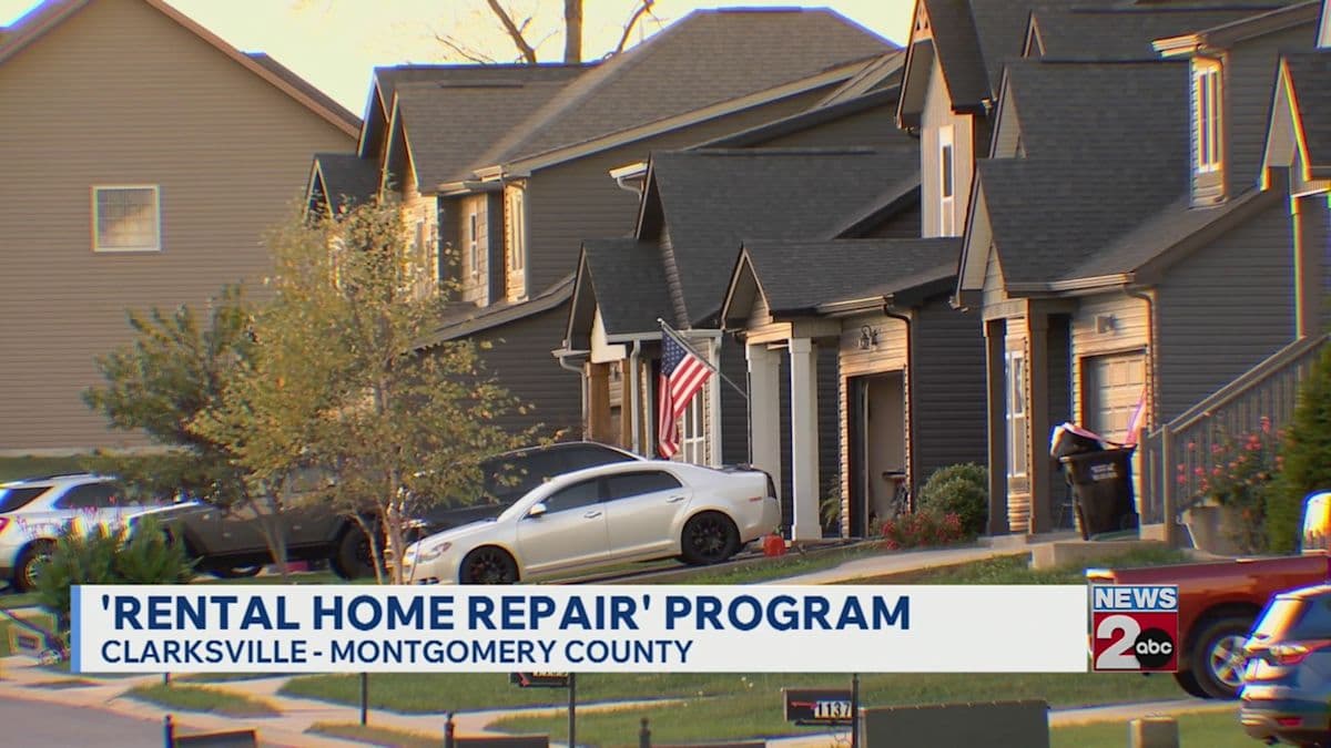 'Rental Home Repair' program offered in Clarksville, TN