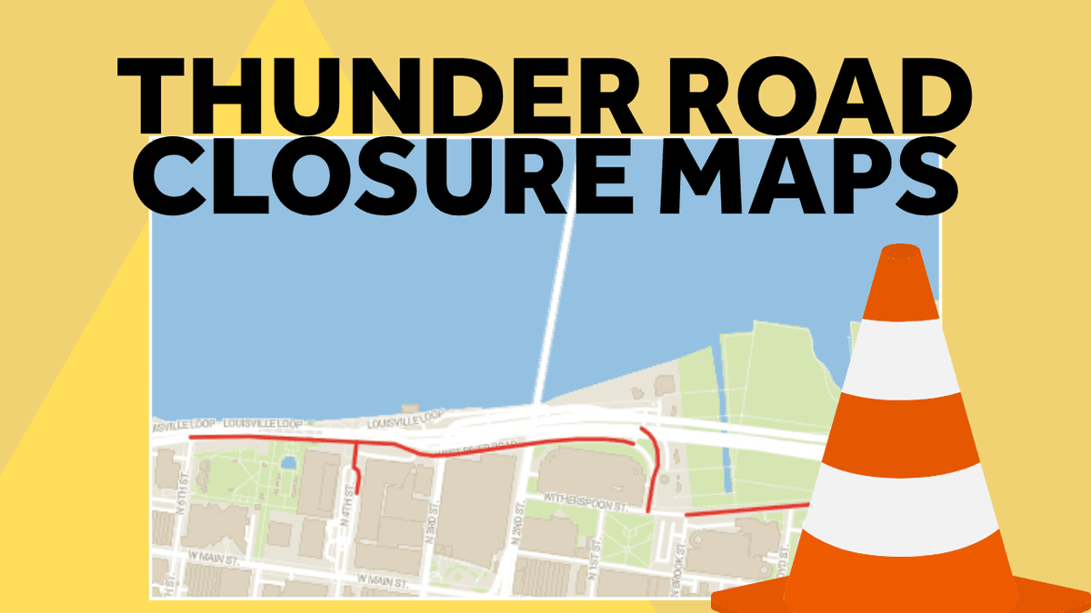 Thunder Over Louisville road closures | List and maps