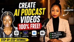 How To Create AI Podcast Videos Using Your Photo for FREE With Veo 3.1 & ChatGPT (2026)